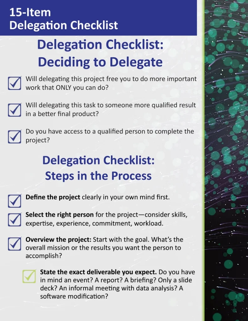 15-item-delegation-checklist