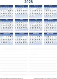 2026-kalender-notizen-organisation