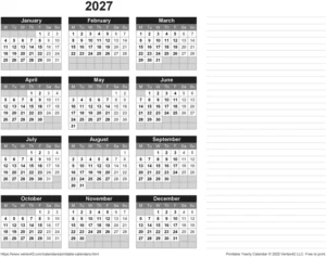 2027-kalender-notizen-uebersichtlich