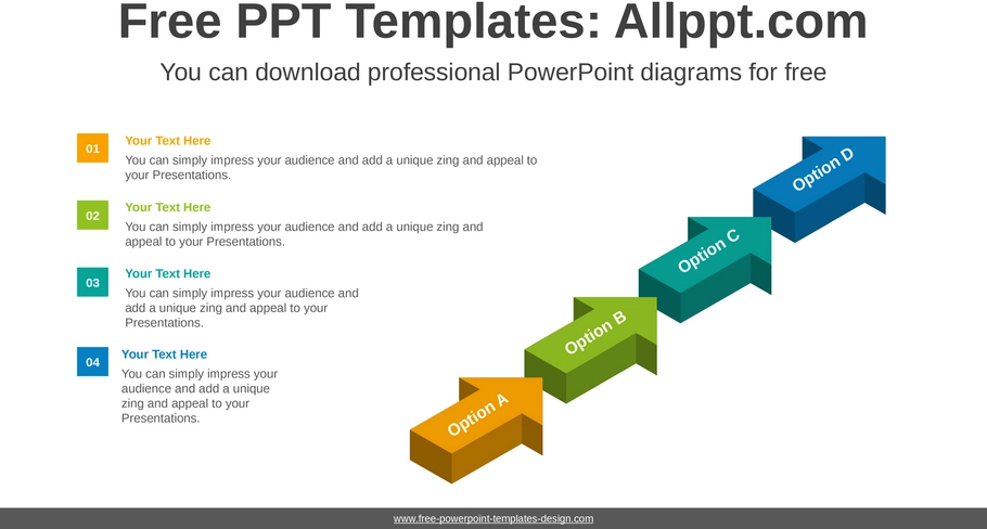 3d-cascading-arrows-powerpoint-vorlage