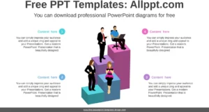 3d-pilar-diagramm-powerpoint-vorlage