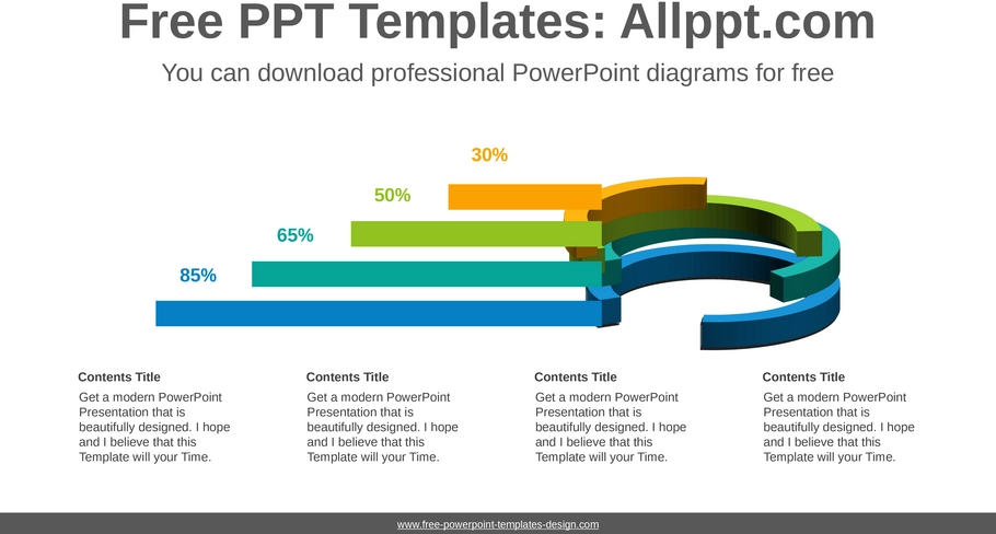 3d-ring-bar-diagramm-powerpoint-vorlage