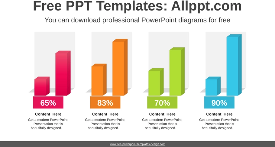 3d-saeulen-diagramm-powerpoint-vorlage
