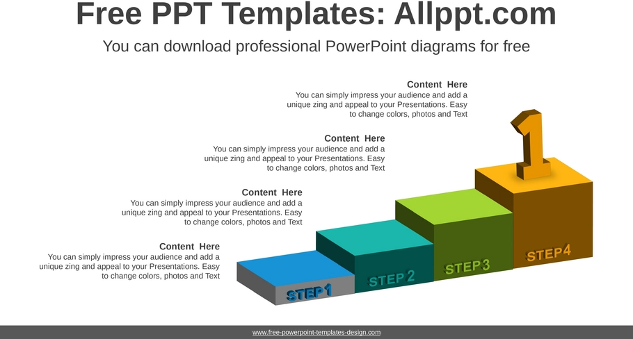3d-terraced-podium-powerpoint-vorlage