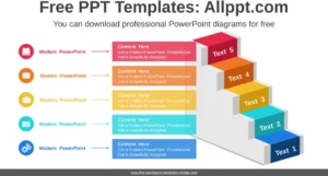 3d-treppen-diagramm-powerpoint-vorlage