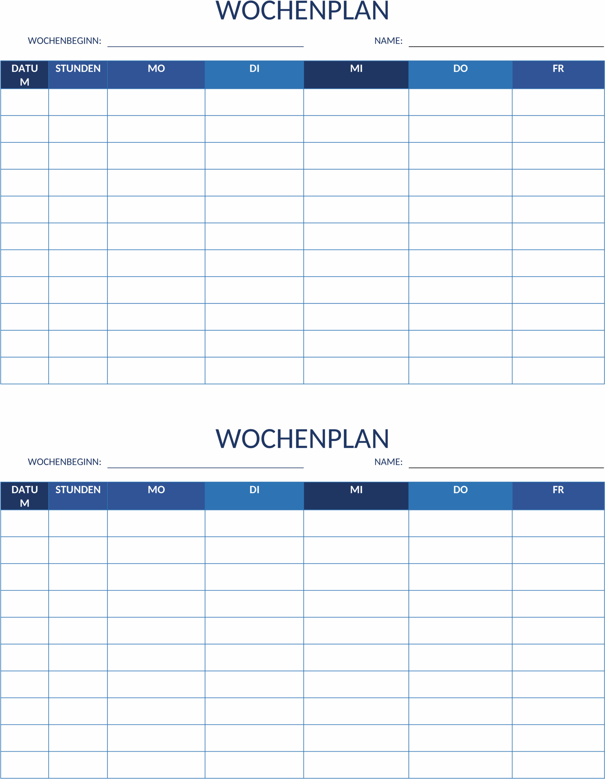 5-Tage-Arbeitsplan-Word-Template