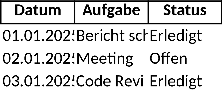 Excel-Tagebuchvorlage zur Arbeitszeiterfassung
