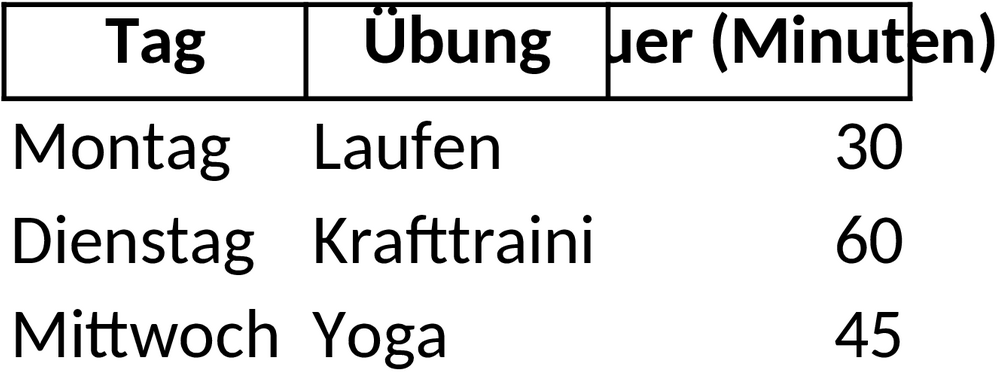 Excel-Vorlage für Trainingspläne zur optimalen Fitnessplanung
