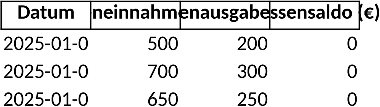 Excel-Vorlage für Kassenabrechnung und Finanzverwaltung
