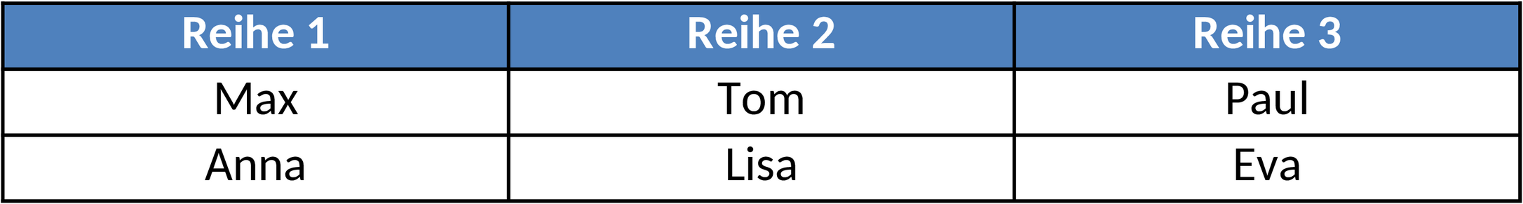 Excel-Vorlage für Sitzpläne erstellen