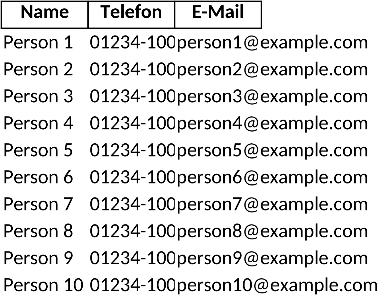 Excel-Vorlage Kontaktliste für effektives Netzwerkmanagement
