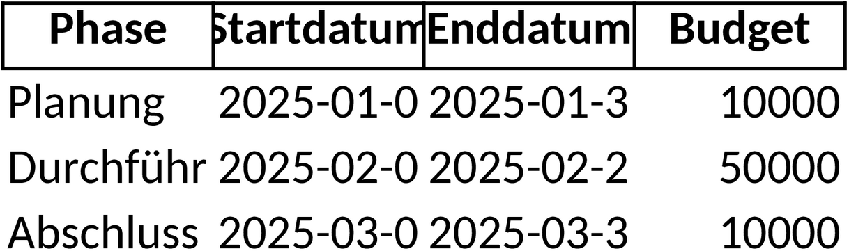Excel-Vorlage für Projektplanung und Ressourcenmanagement