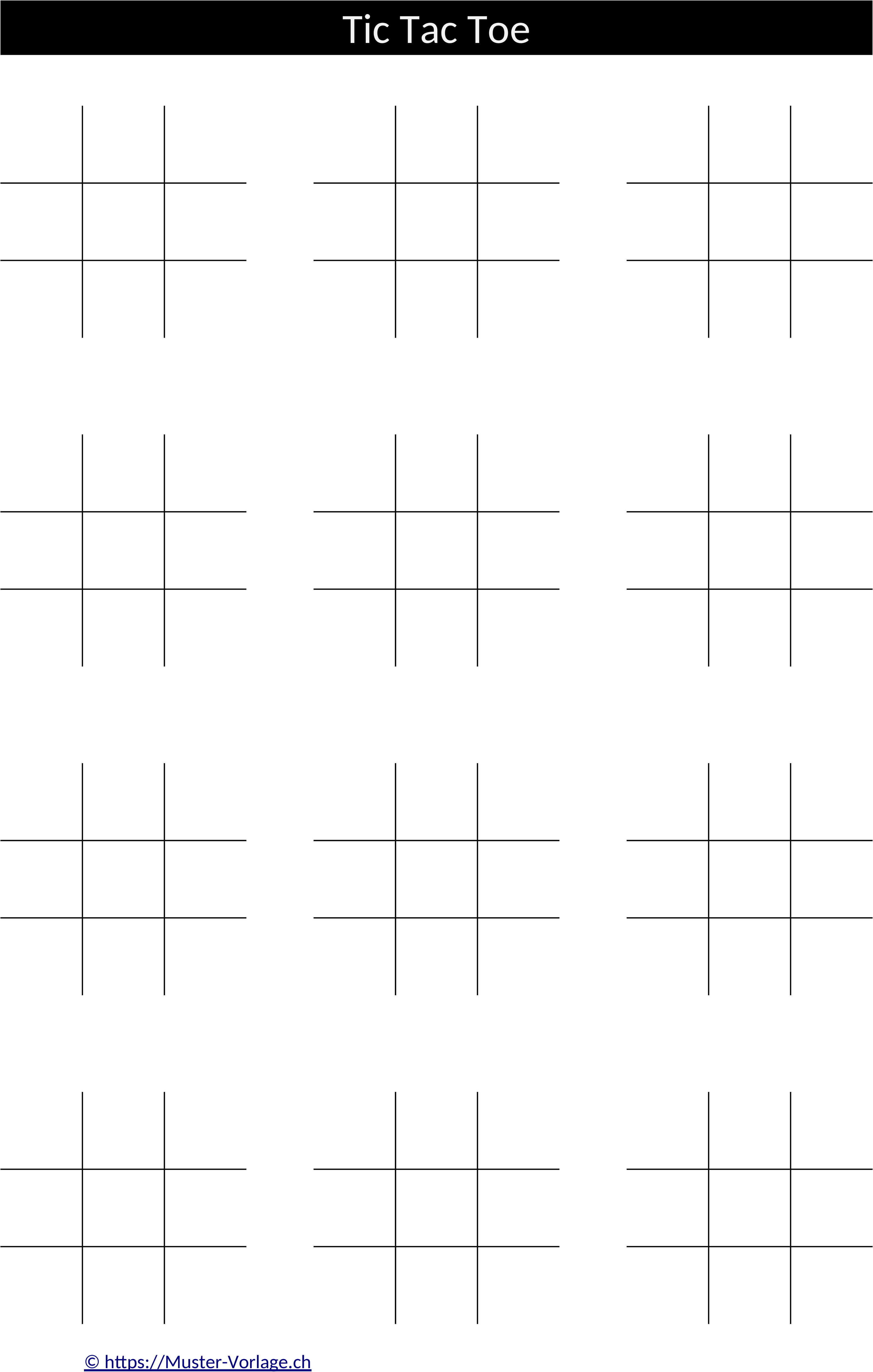 Tic-Tac-Toe Excel Vorlage für Spaß und Strategie