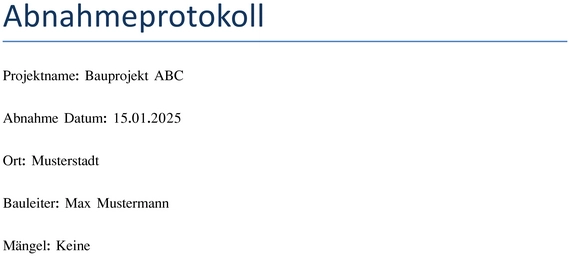abnahmeprotokoll-bauprojekt-dokumentation-einfuehrung-geschaeftsbericht