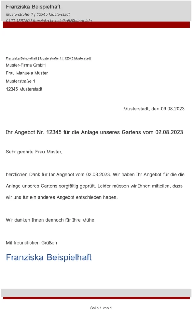 absage-eines-angebots-mit-der-word-vorlage