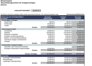 abschreibung-anlagenverzeichnis-excel