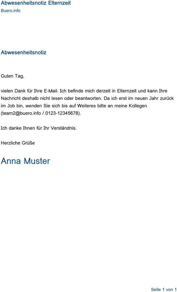 abwesenheitsnotiz-elternzeit-kommunikation-vorlage