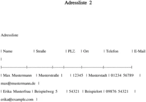 adressliste-fuer-kontaktverwaltung-und-organisierung