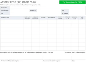 adverse-event-report-form-fuer-klinische-studien