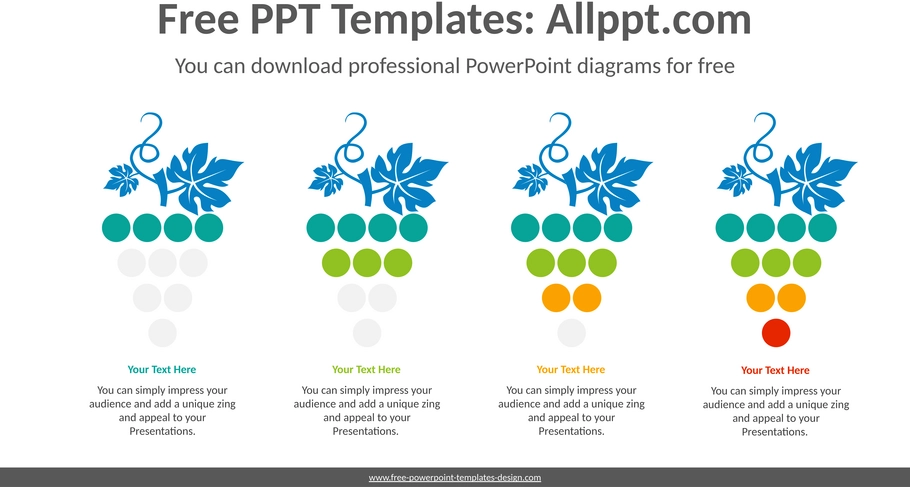 aenderung-trauben-cluster-powerpoint-diagramm-template.png