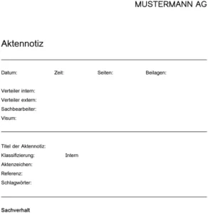 aktennotiz-vorlage-fuer-effektive-dokumentation