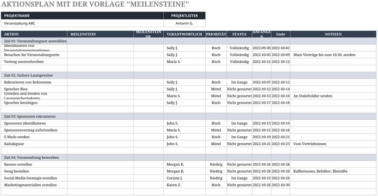 aktionsplan-mit-meilensteinen-vorlage-excel