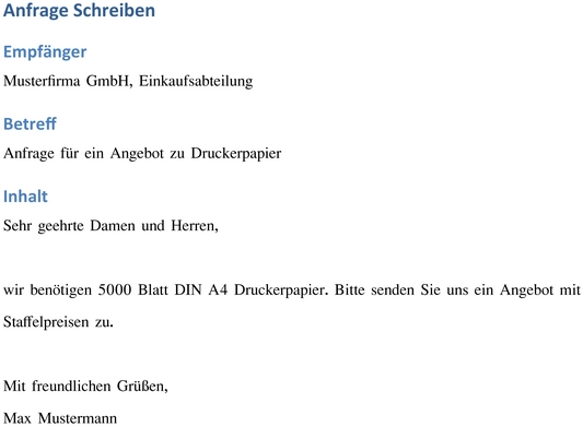 anfrage-vorlage-druckerpapier-fuer-buerobedarf