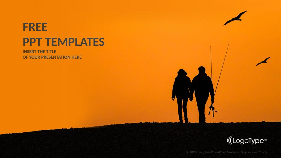 angeln-paare-mit-sonnenuntergang-freizeit-powerpoint-vorlagen-widescreen.png