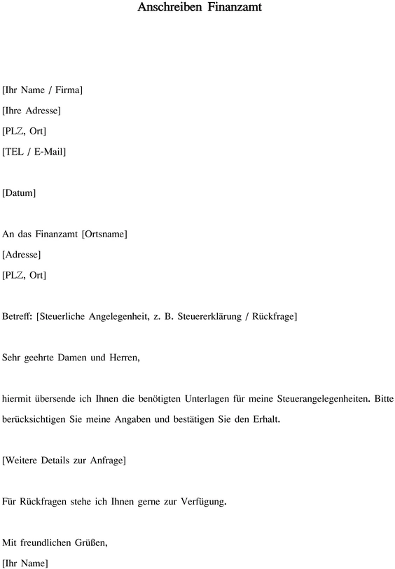 anschreiben-an-das-finanzamt-vorlage