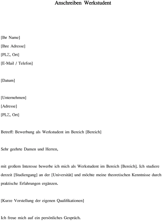 anschreiben-werkstudent-bewerbung-vorlage