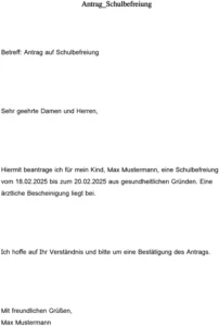 antrag-auf-schulbefreiung-gesundheitliche-gruende