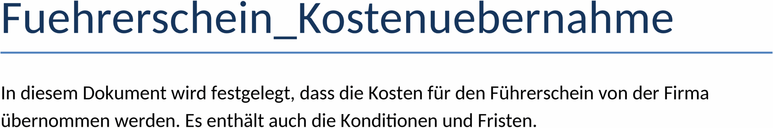 Word Vorlage für Antrag zur Führerschein Kostenübernahme