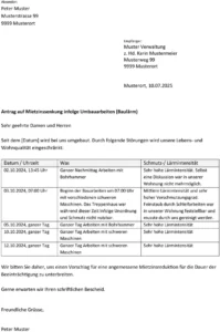 antrag-mietzinsreduktion-bauarbeiten