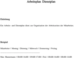 arbeitsplan-dienstplan-optimale-organisation-der-arbeitszeiten