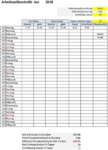 arbeitszeitkontrolle-vorlage-excel-2018