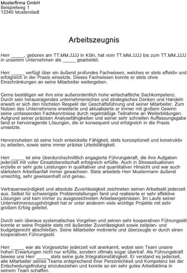arbeitszeugnis-vorlage-mit-leistungsbeurteilungen