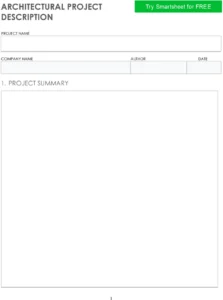 architektonische-projektbeschreibung-vorlage