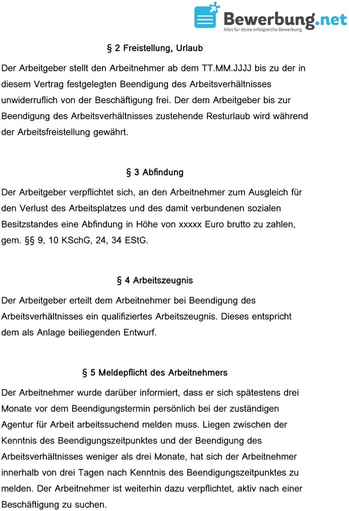 aufhebungsvertrag-vorlage-arbeitnehmer-arbeitgeber