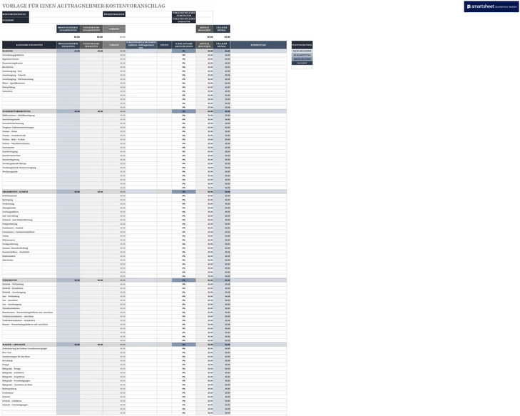 auftragnehmer-kosten-voranschlag-vorlage-excel