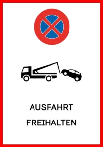 ausfahrt-freihalten-schild-ordnung-sicherheit