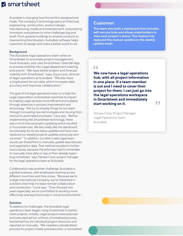 autodesk-fallstudie-smartsheet-projektmanagement