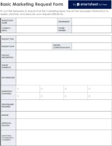 basic-marketing-request-form