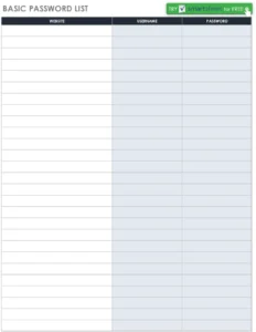 basic-password-liste-zur-sicheren-verwaltung-von-online-zugaengen