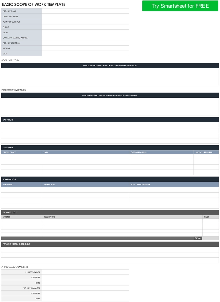 basic-scope-of-work-vorlage-pdf