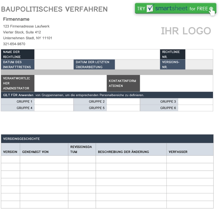 baupolitisches-verfahren-vorlage-unternehmensorganisation-qualitaetsmanagement