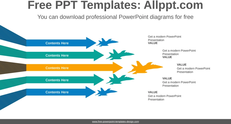 bend-arrows-flow-diagramm-presentation