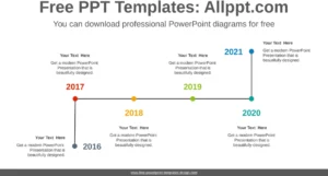 bent-line-point-powerpoint-diagramm-vorlage