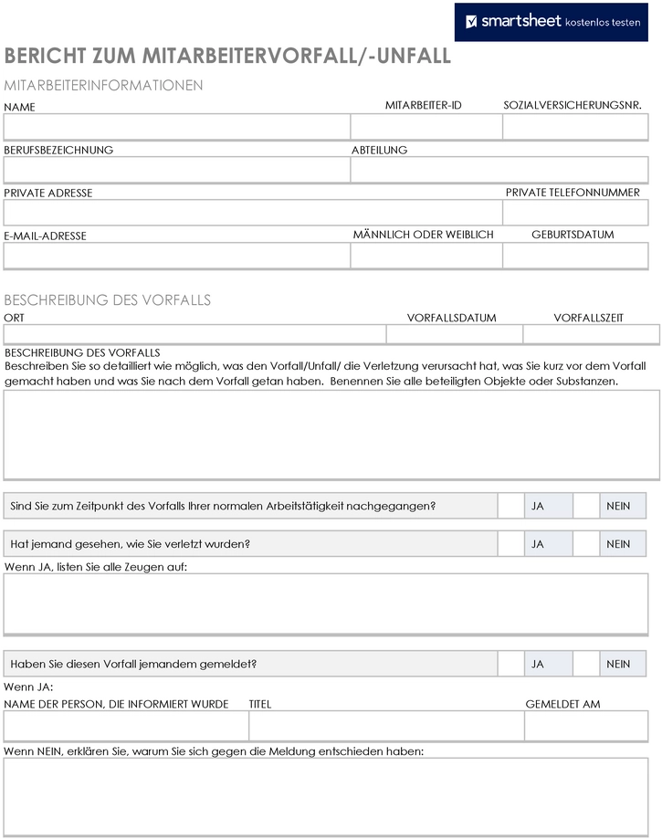 bericht-zum-mitarbeiterunfall-dokumentation