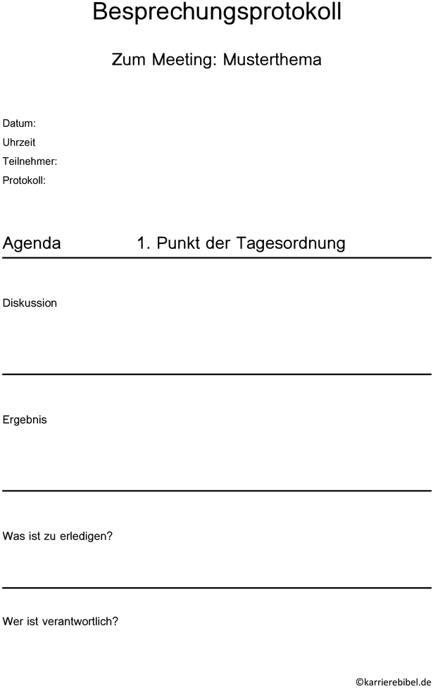 besprechungsprotokoll-vorlage-fuer-effektive-meeting-dokumentation