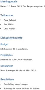 besprechungsprotokoll-vorlage-fuer-effiziente-dokumentation